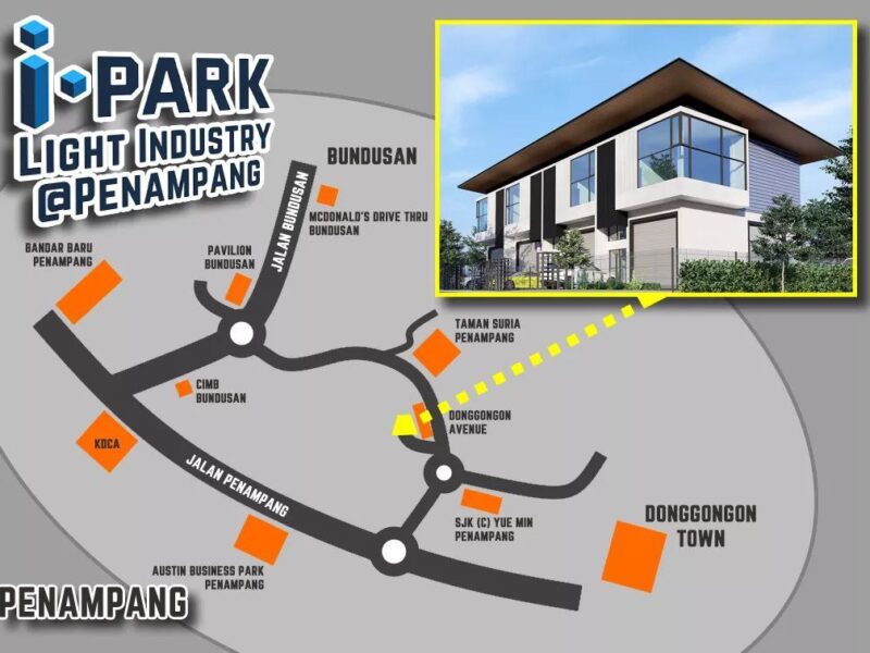 For sale i-park Light Industry 2-Storey ,