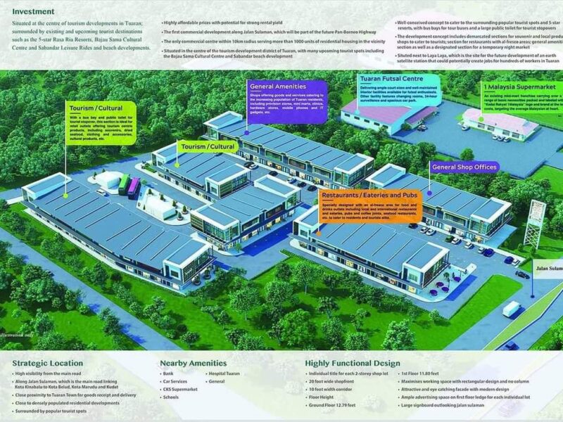 FOR SALE PLAZA LEGACY Double Storey Commercial Shoplot