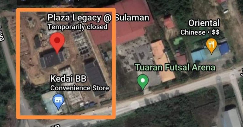 FOR SALE PLAZA LEGACY Double Storey Commercial Shoplot