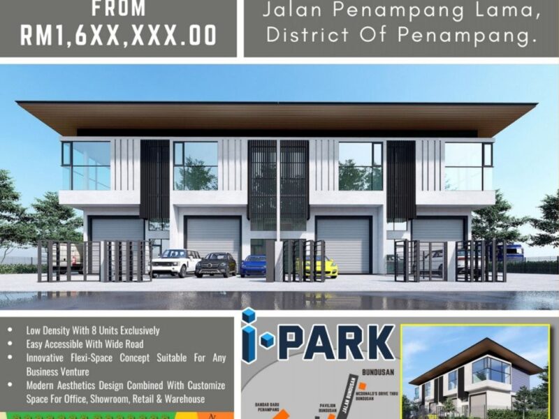 For sale i-park Light Industry 2-Storey ,