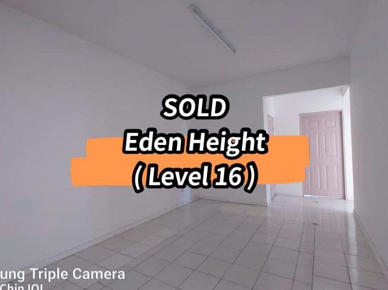 EDEN HEIGHT CONDOMINIUM FOR SALE ( High Floor )