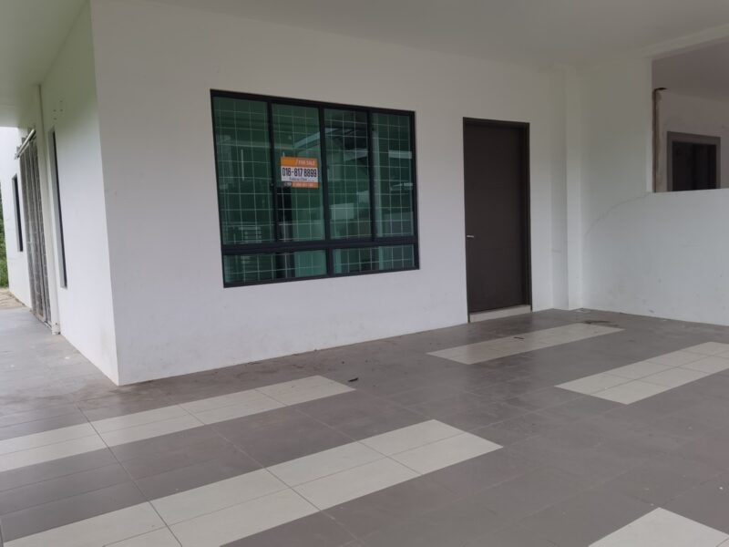 2 Storey Semi D Corner House Park Residence , Sugud with big land