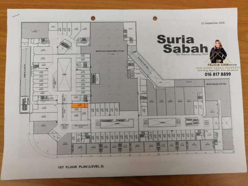 SHOP FOR RENT Suria Shopping Mall