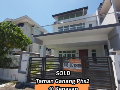 FOR SALE Taman Ganang Phase2 Double Storey Terrace House @ Kepayan