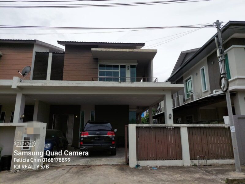 FOR SALE 2 Storey Semi - D House at Tropicana Villa Penampang