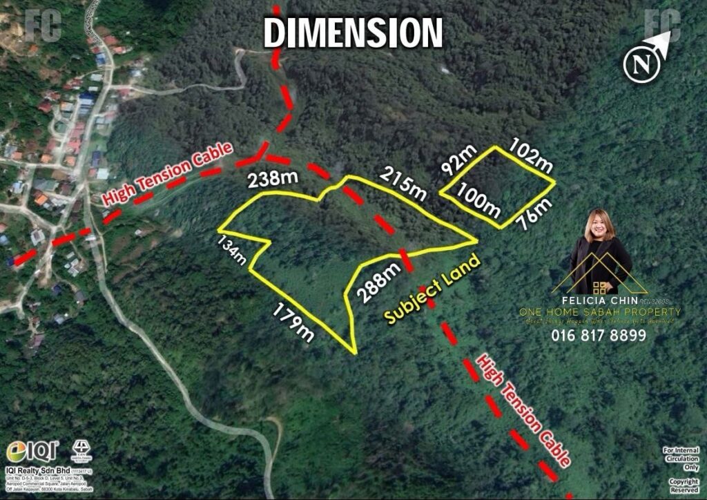 HILLY LAND FOR SALE MENGGATAL Felicia Chin