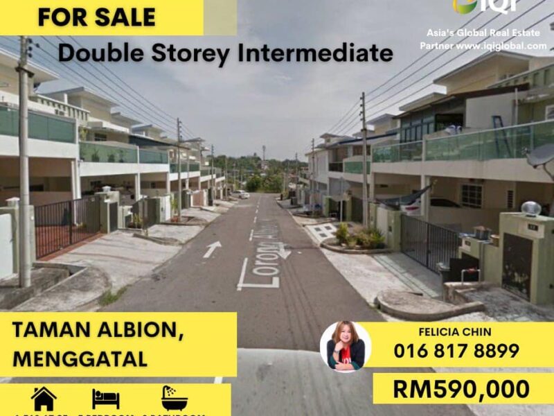 [FOR SALE] Taman Albin Menggatal @ Double Storey Intermediate