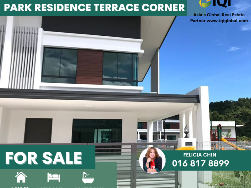 FOR SALE - PARK RESIDENCE TERRACE CORNER | PENAMPANG