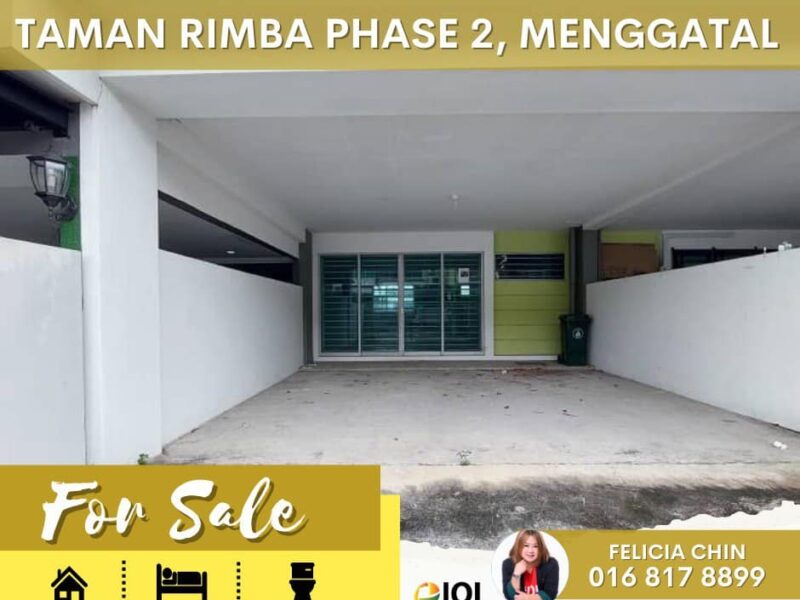 FOR SALE - TAMAN RIMBA PHASE 2, MENGGATAL