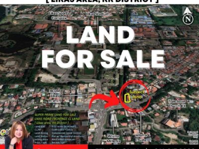 LAND CL FOR SALE - SUPER PRIME@LIKAS ROAD FRONTAGE