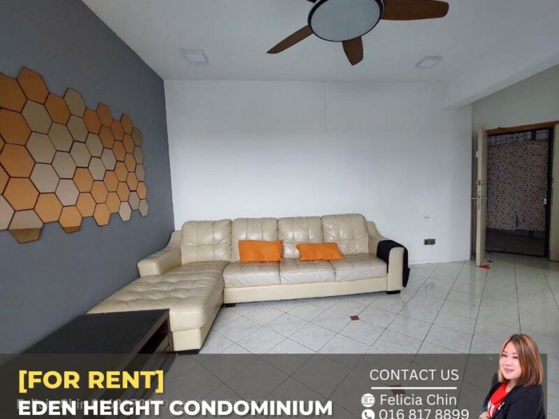 FOR RENT - EDEN HEIGHT CONDOMINIUM