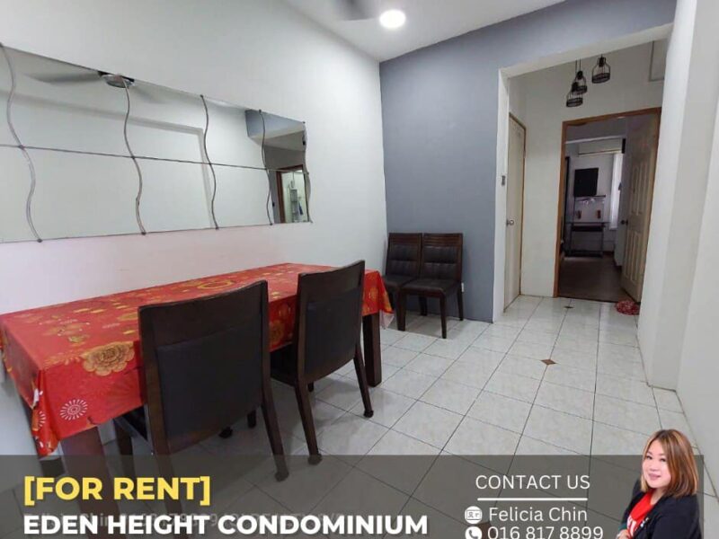 FOR RENT - EDEN HEIGHT CONDOMINIUM