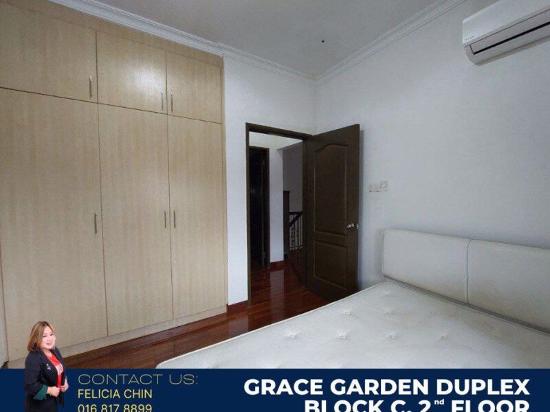 FOR SALE- GRACE GARDEN DUPLEX BLOCK C, KK