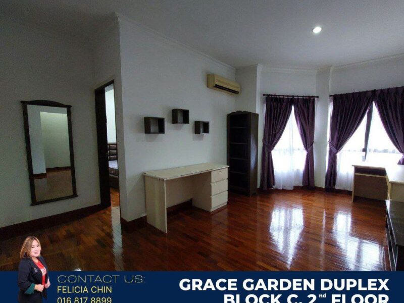 FOR SALE- GRACE GARDEN DUPLEX BLOCK C, KK