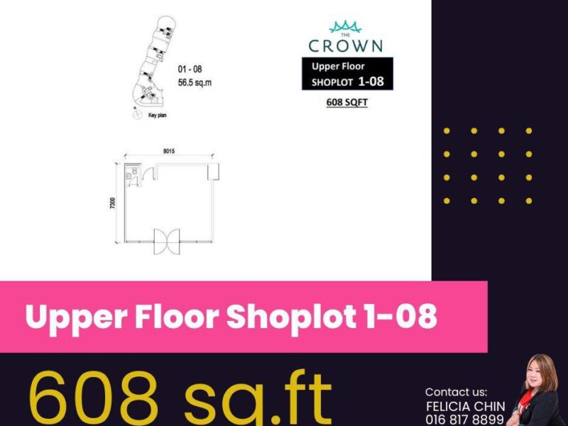 SHOPLOT FOR SALE - THE CROWN BOULEVARD KOTA KINABALU