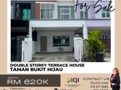 FOR SALE - TAMAN BUKIT HIJAU