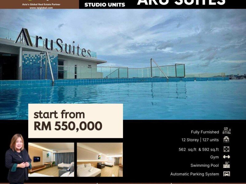 FOR SALE - ARU SUITES STUDIO UNIT