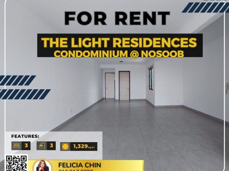 For Rent - Light Residences Condominiums @ Nosoob