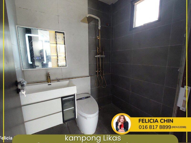 KAMPONG LIKAS 3 STOREY SEMI DETACHED HOUSE