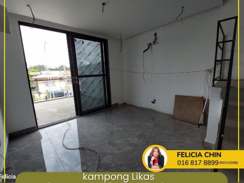 KAMPONG LIKAS 3 STOREY SEMI DETACHED HOUSE