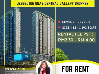 FOR RENT - JESSELTON QUAY CENTRAL GALLERY SHOPPEE