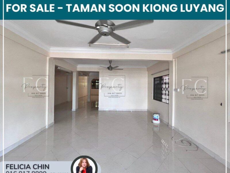 FOR SALE -TAMAN SOON KIONG, LUYANG