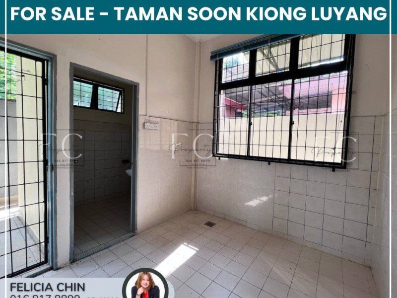 FOR SALE -TAMAN SOON KIONG, LUYANG