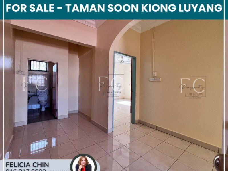 FOR SALE -TAMAN SOON KIONG, LUYANG