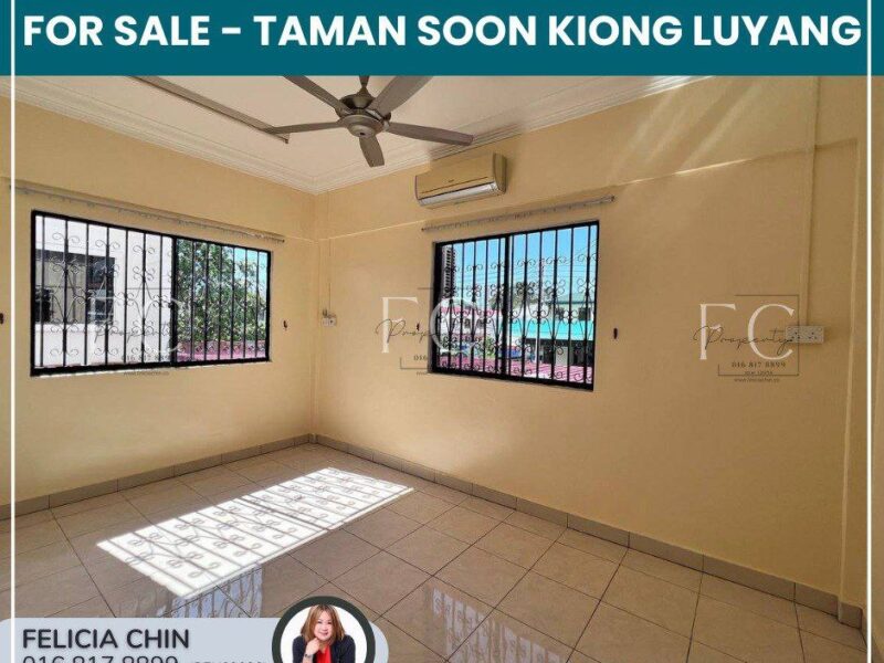 FOR SALE -TAMAN SOON KIONG, LUYANG