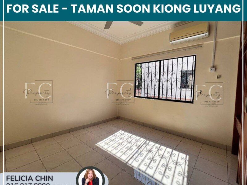 FOR SALE -TAMAN SOON KIONG, LUYANG