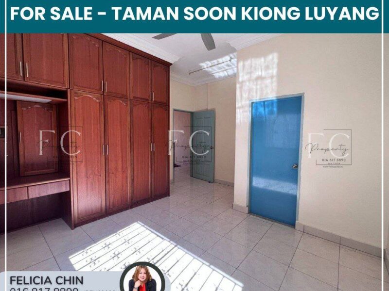 FOR SALE -TAMAN SOON KIONG, LUYANG