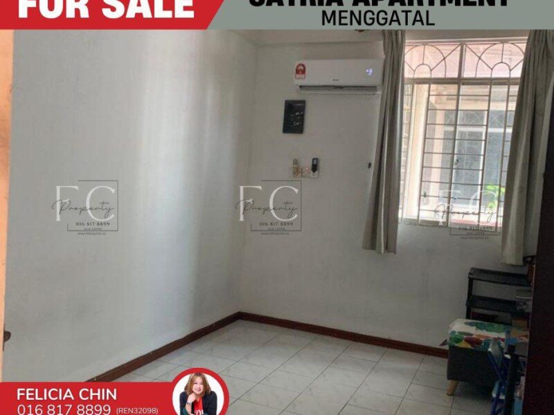 FOR SALE - SATRIA APARMENT @ MENGGATAL