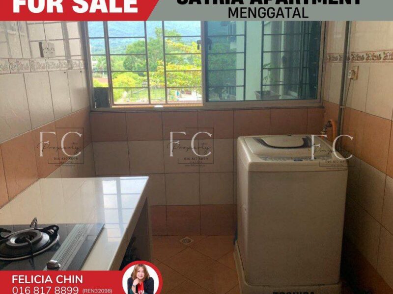 FOR SALE - SATRIA APARMENT @ MENGGATAL