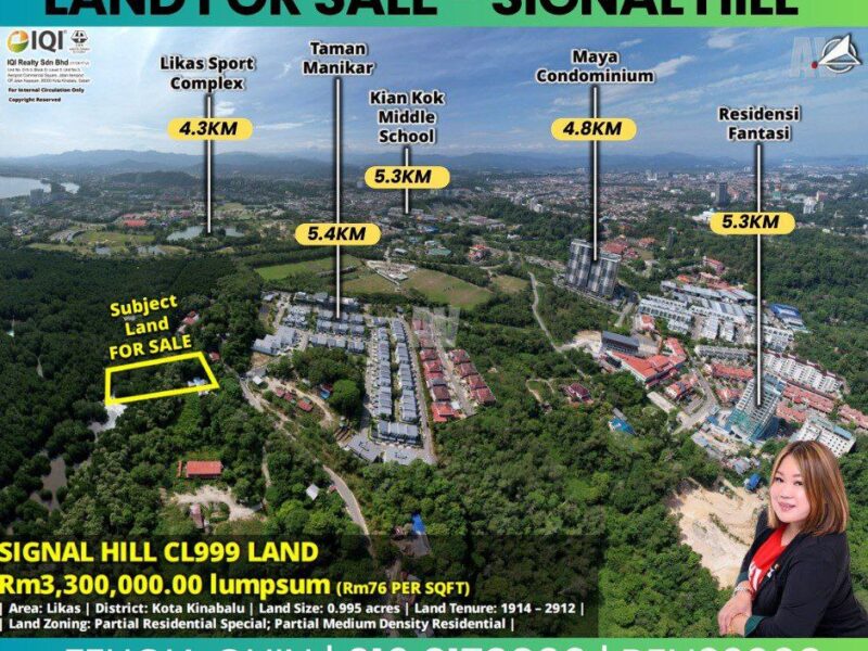 LAND FOR SALE- SIGNAL HILL CL999