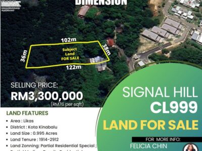 LAND FOR SALE- SIGNAL HILL CL999