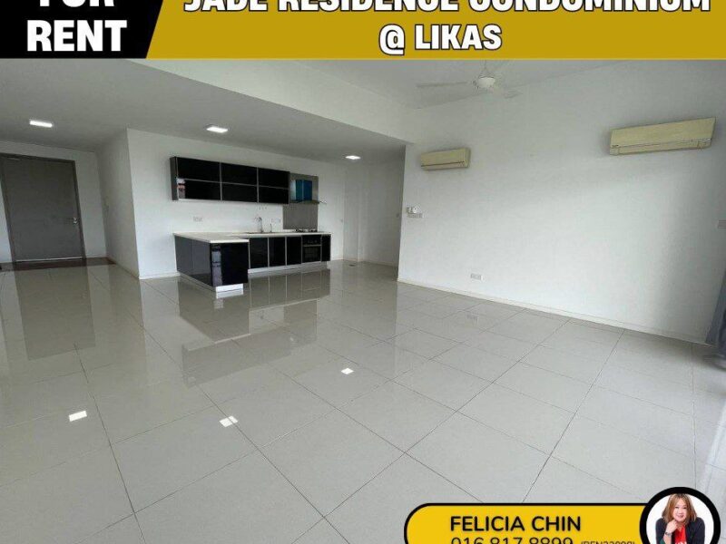 FOR RENT - JADE RESIDENCES CONDOMINIUM @ LIKAS