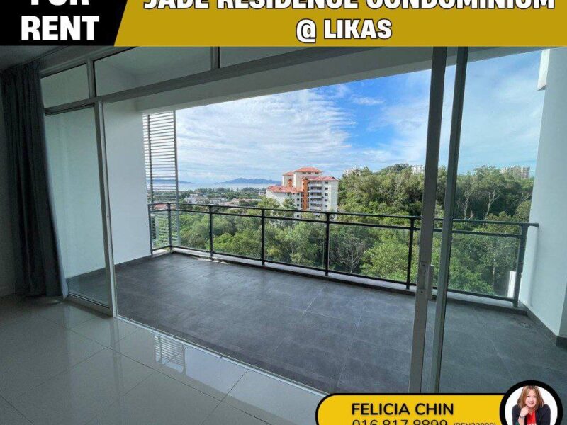 FOR RENT - JADE RESIDENCES CONDOMINIUM @ LIKAS