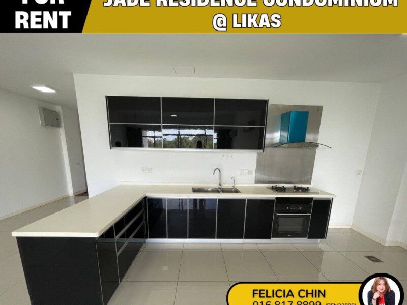 FOR RENT - JADE RESIDENCES CONDOMINIUM @ LIKAS