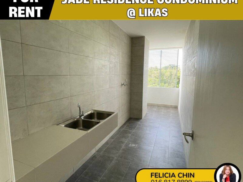 FOR RENT - JADE RESIDENCES CONDOMINIUM @ LIKAS