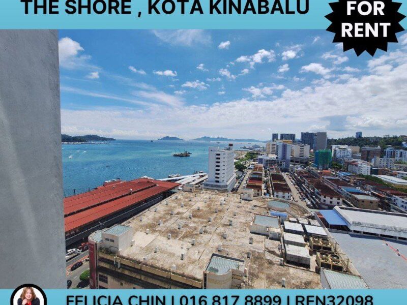 FOR RENT - THE SHORE, KOTA KINABALU