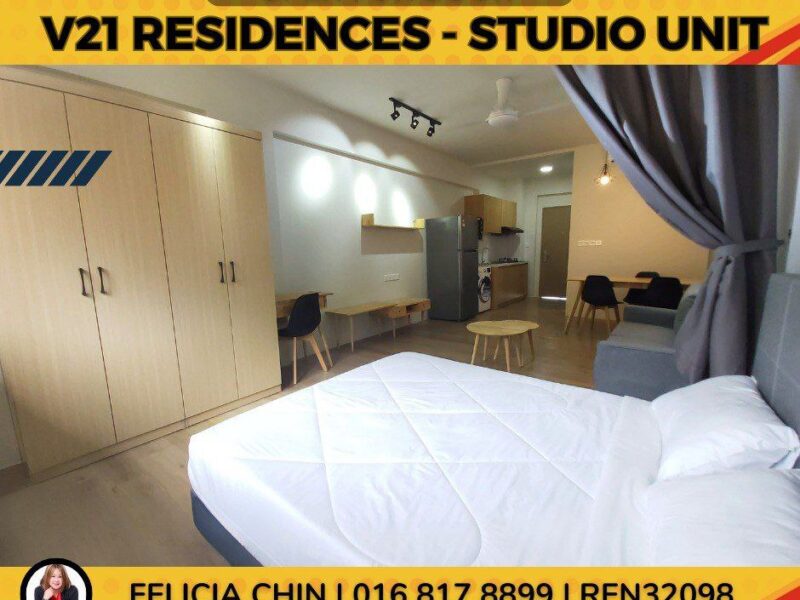 V21 RESIDENCES @ KKIP SEPANGGAR | STUDIO UNIT