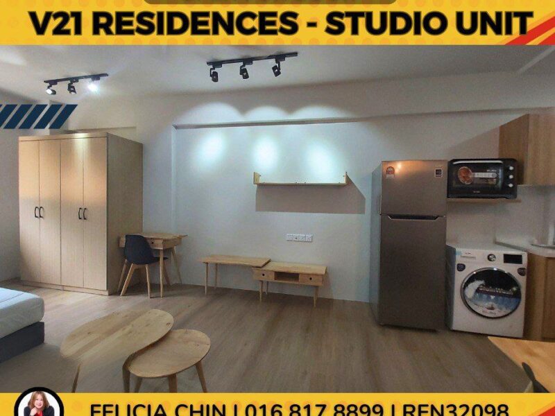 V21 RESIDENCES @ KKIP SEPANGGAR | STUDIO UNIT