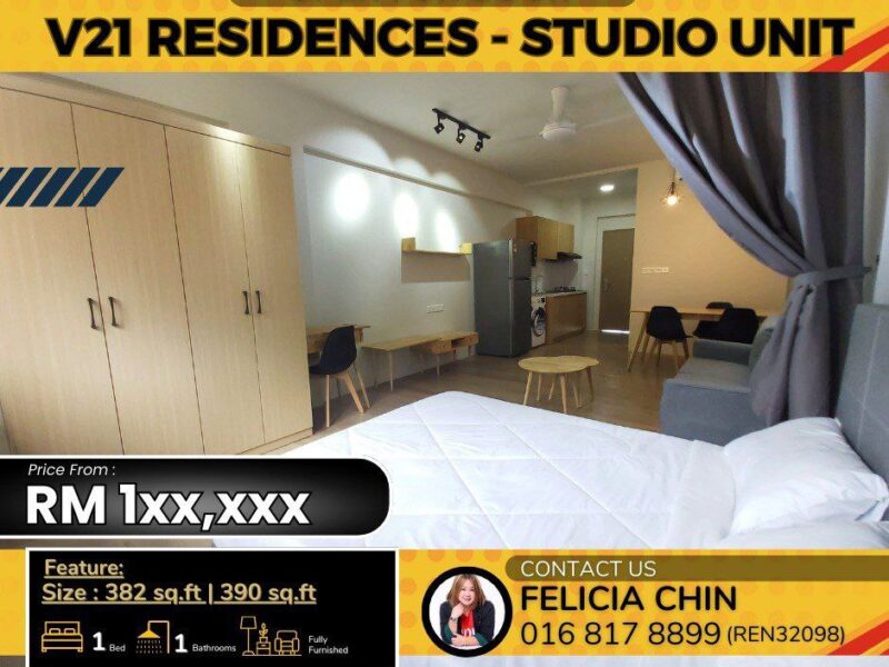 V21 RESIDENCES @ KKIP SEPANGGAR | STUDIO UNIT