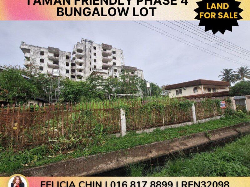 LAND FOR SALE - TAMAN FRIENDLY PH 4 BUNGALOW LOT