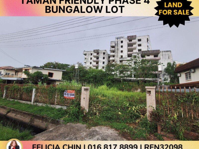 LAND FOR SALE - TAMAN FRIENDLY PH 4 BUNGALOW LOT