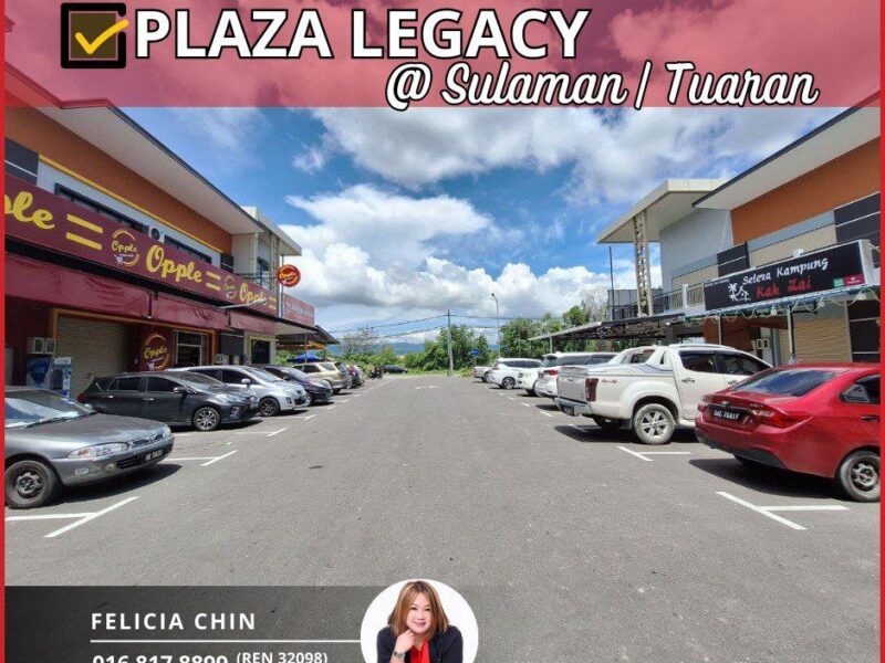 SHOPLOT FOR RENT - PLAZA LEGACY | LOT 16