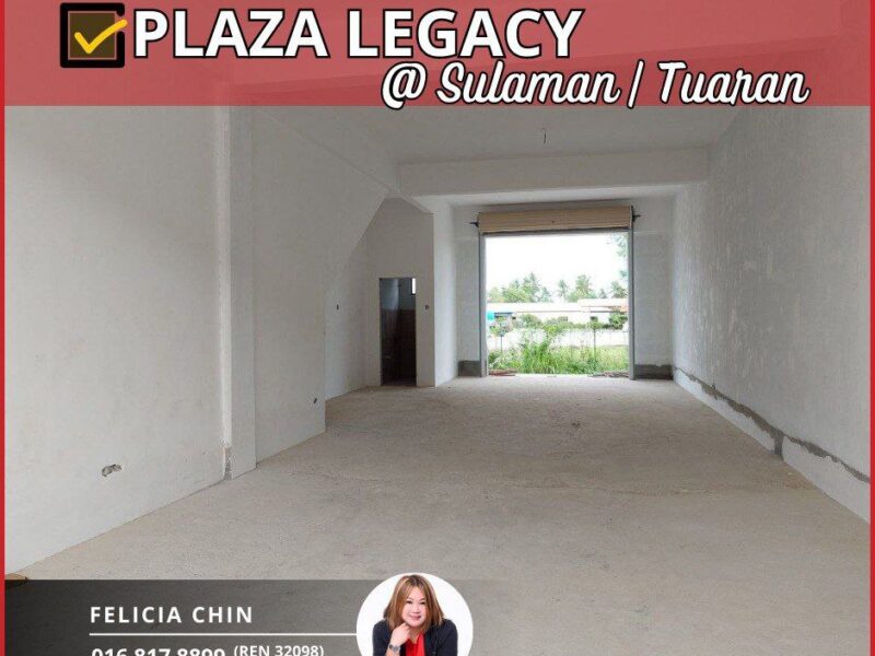 SHOPLOT FOR RENT - PLAZA LEGACY | LOT 16