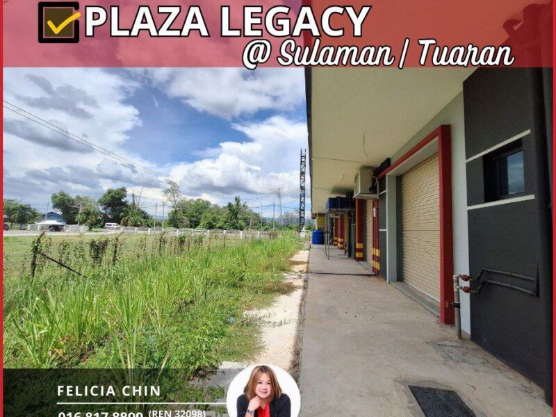 SHOPLOT FOR RENT - PLAZA LEGACY | LOT 16