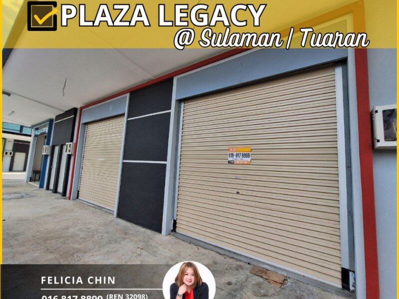 SHOPLOT FOR RENT - PLAZA LEGACY | LOT 44