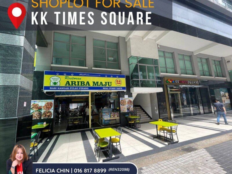 SHOPLOT FOR SALE @ KK TIMES SQUARE